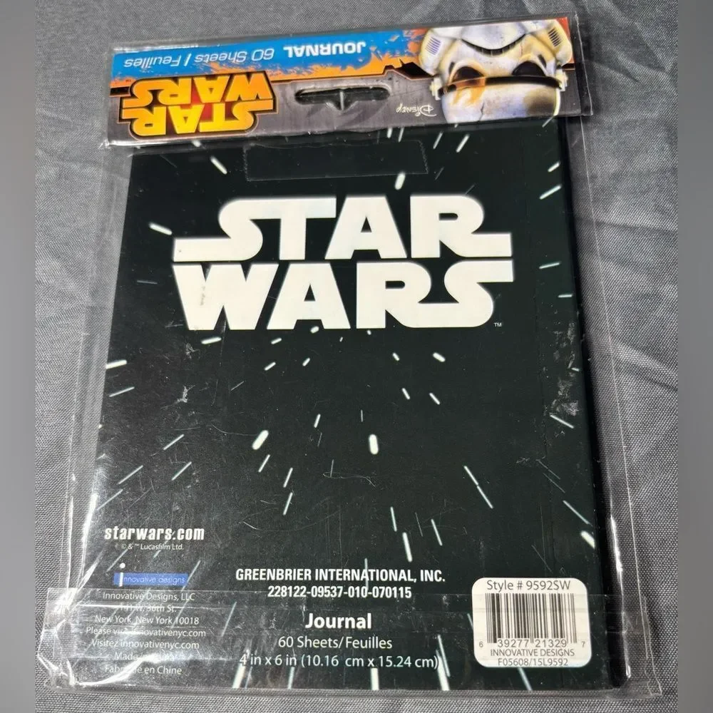 NEW Star Wars Journal 4 x 6 NWT
